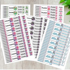 STATIONERY STICKER PACKS